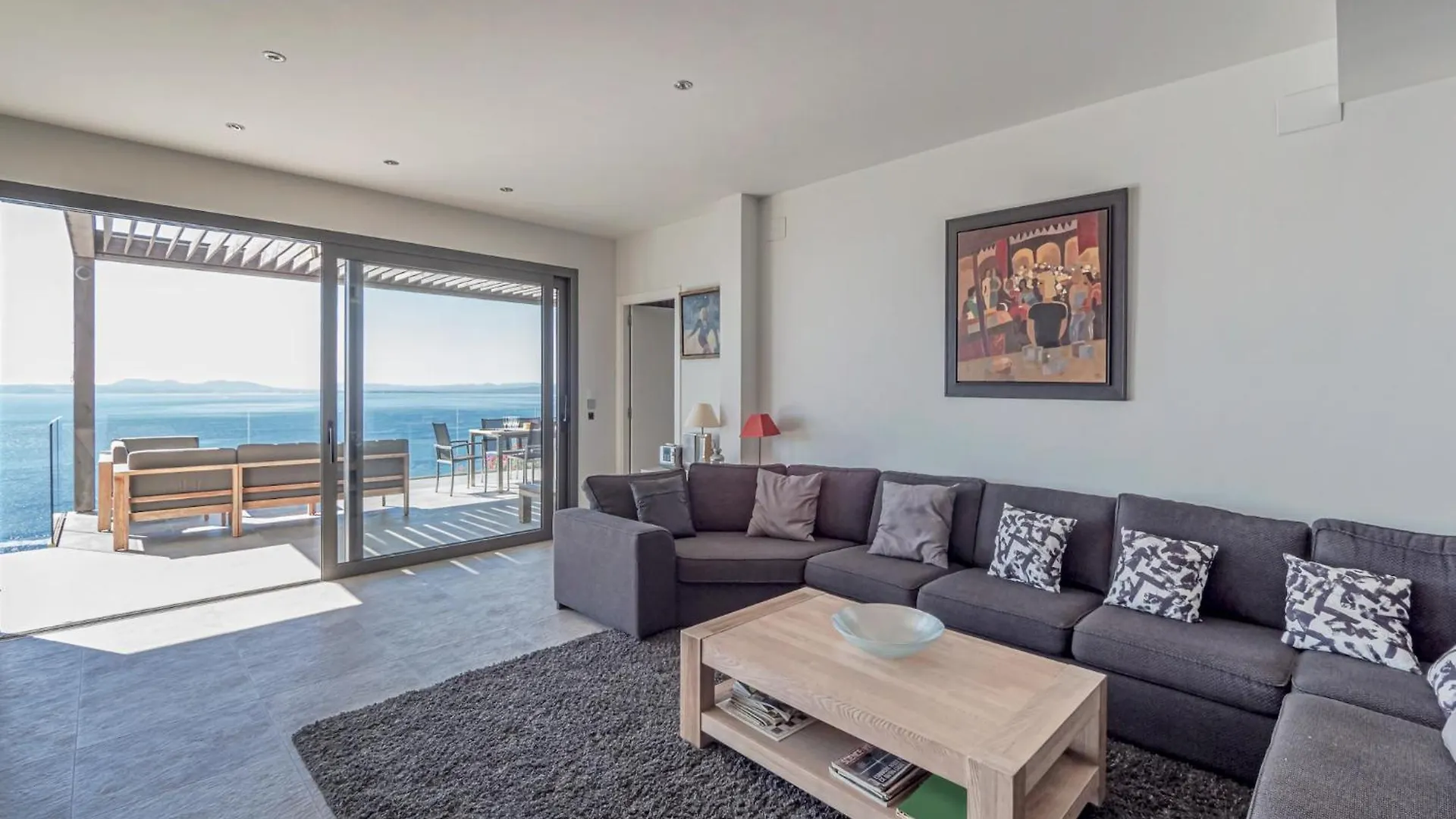 בית נופש Montjoi Apartment In Roses With Central Heating
